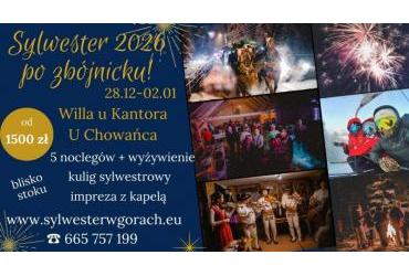 PODHALAŃSKI SYLWESTER PO ZBÓJNICKU - NA LUZIE Z KULIGIEM , WYŻYWIENIEM, IMPREZĄ GÓRALSKĄ - MURZASICHLE - ZAKOPANE